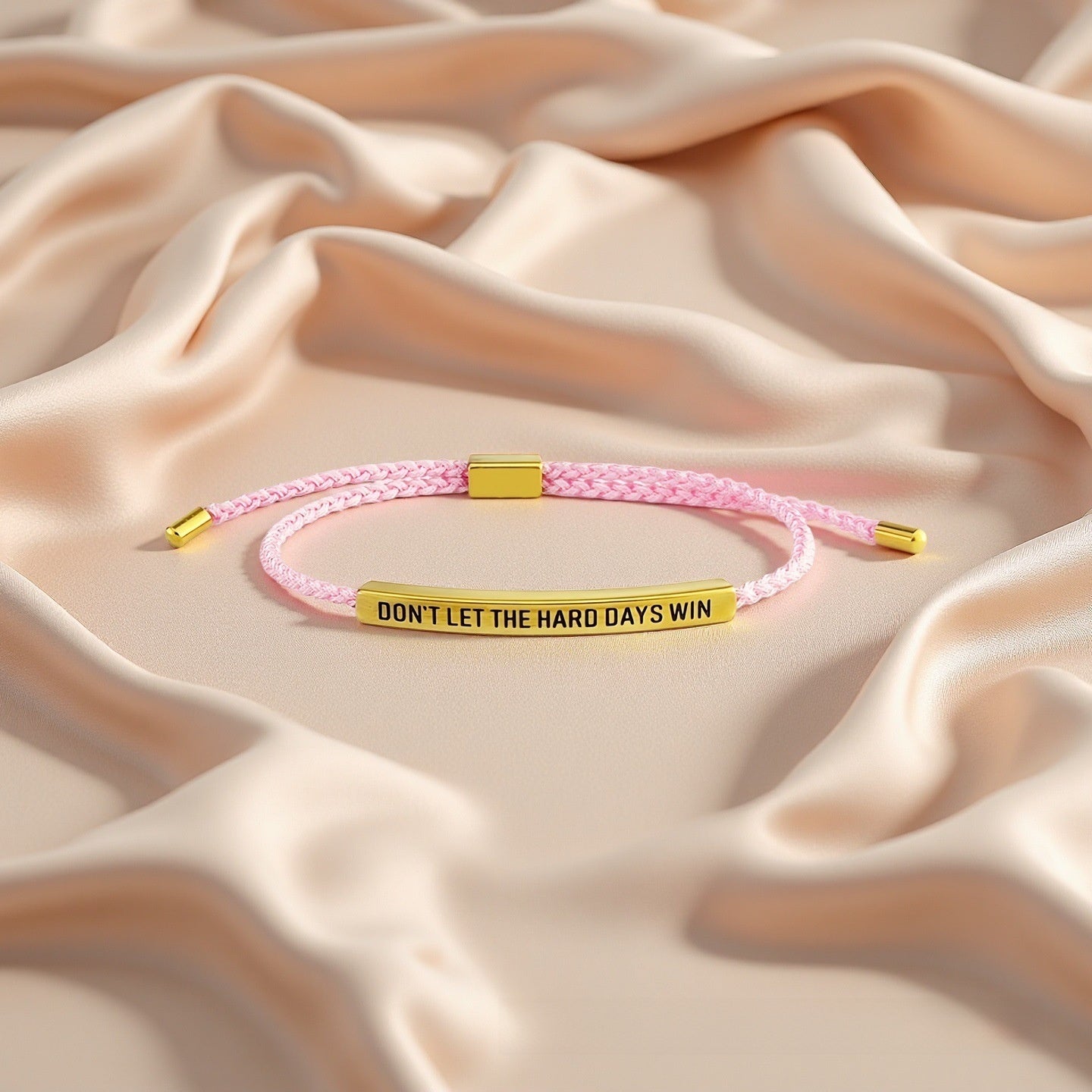 Βραχιόλι με ατσάλι και κορδόνι