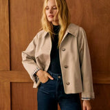 Plaid Lined Womens Jacket