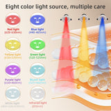 LED Photon Facial Mask Instrument with Neck Treatment